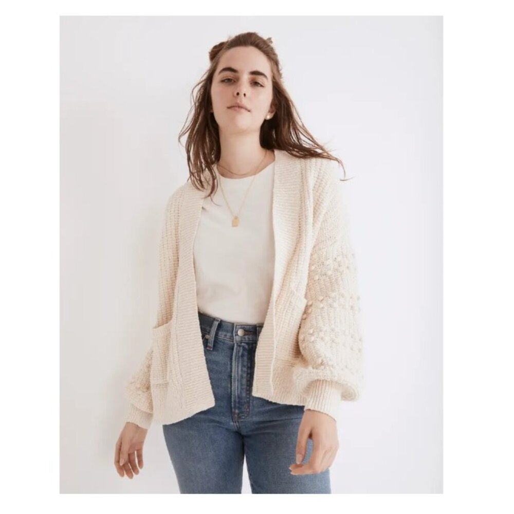 Madewell Bobbly Cardigan Sweater XS